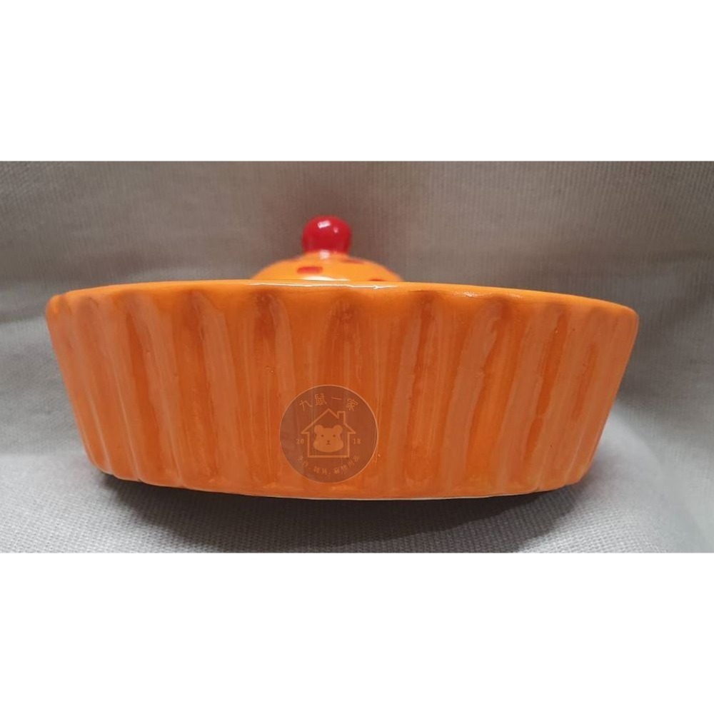 ★九鼠一家DIY工坊★  碰瓷的蘑菇 陶瓷冰淇淋蛋糕 食盆 水碗 （小型鼠/黃金鼠可用） 鼠食盆 倉鼠水盆-細節圖5