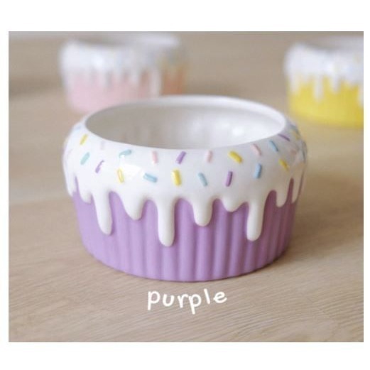 ★九鼠一家DIY工坊★  碰瓷的蘑菇 陶瓷蛋糕浴廁 鼠廁 （小型鼠/黃金鼠可用）  鼠用品 小動物用品-細節圖5