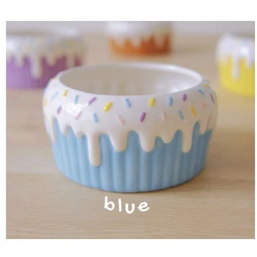 ★九鼠一家DIY工坊★  碰瓷的蘑菇 陶瓷蛋糕浴廁 鼠廁 （小型鼠/黃金鼠可用）  鼠用品 小動物用品-細節圖7