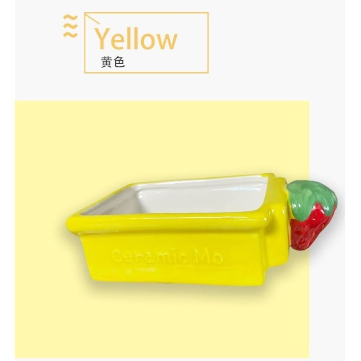 ★九鼠一家DIY工坊★  碰瓷的蘑菇 陶瓷草莓盒子 草莓食盆  （小型鼠/黃金鼠可用）-細節圖5