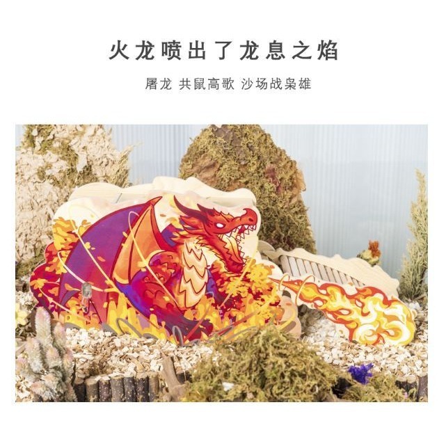 ★九鼠一家DIY工坊★  NRQ 鼠騎士傳說系列 倉鼠造景 躲避屋 倉鼠小屋 小動物用品 小動物小屋 木屋 造景小屋-細節圖3