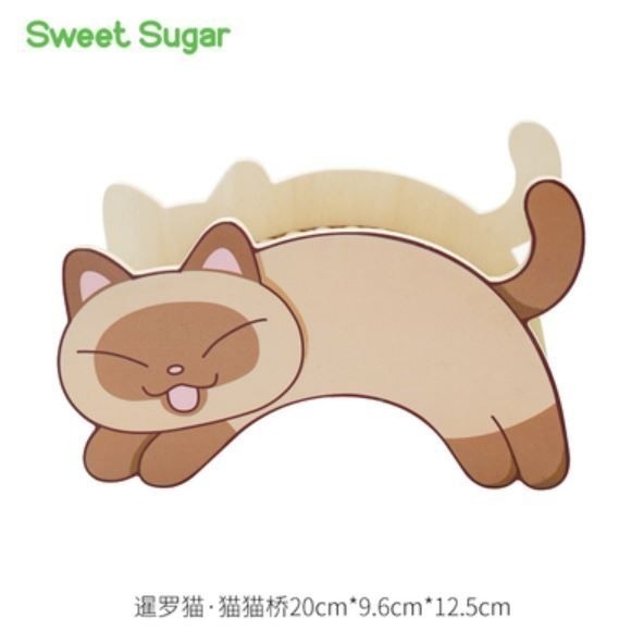 ★九鼠一家DIY工坊★  蘇維蘇格 萌動系列 貓爪爪 貓躲避 貓貓橋 倉鼠躲避屋 倉鼠造景 倉鼠小屋-細節圖2