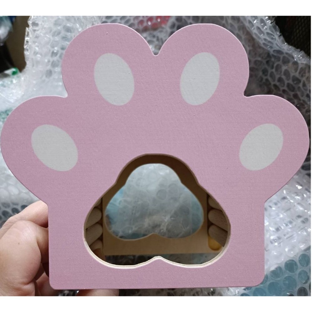 ★九鼠一家DIY工坊★  蘇維蘇格 萌動系列 貓爪爪 貓躲避 貓貓橋 倉鼠躲避屋 倉鼠造景 倉鼠小屋-細節圖6