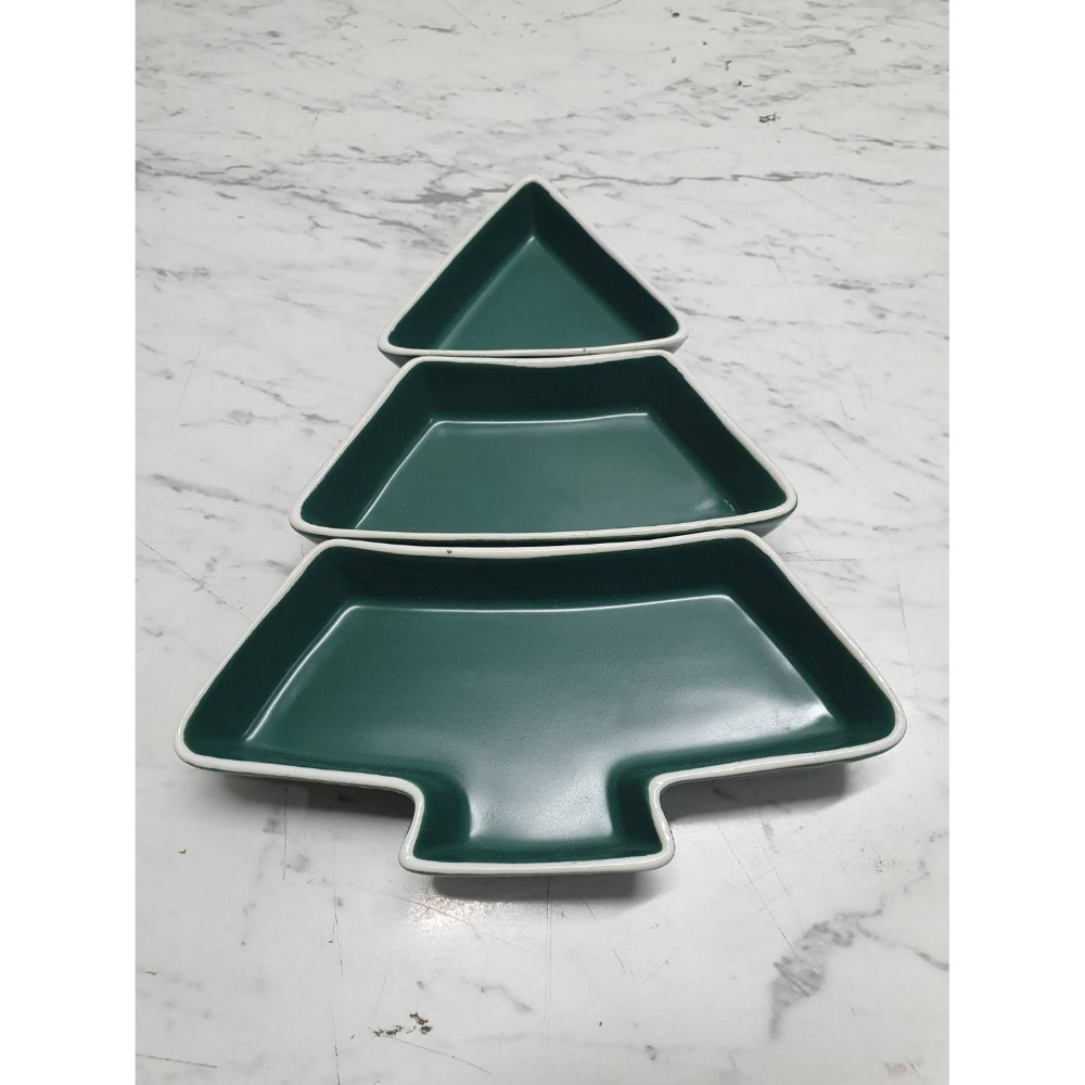 ★九鼠一家DIY工坊★  可愛 聖誕樹陶瓷盤 食盆 小動物碟 小動物食盆-細節圖4