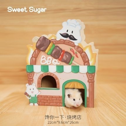 ★九鼠一家DIY工坊★ SweetSugar 蘇維蘇格 倉鼠 創業系列 躲避屋 倉鼠小屋 倉鼠木屋 小動物用品 倉鼠用品-細節圖22