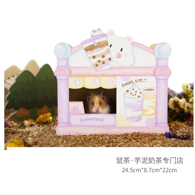 ★九鼠一家DIY工坊★ SweetSugar 蘇維蘇格 倉鼠 創業系列 躲避屋 倉鼠小屋 倉鼠木屋 小動物用品 倉鼠用品-規格圖23