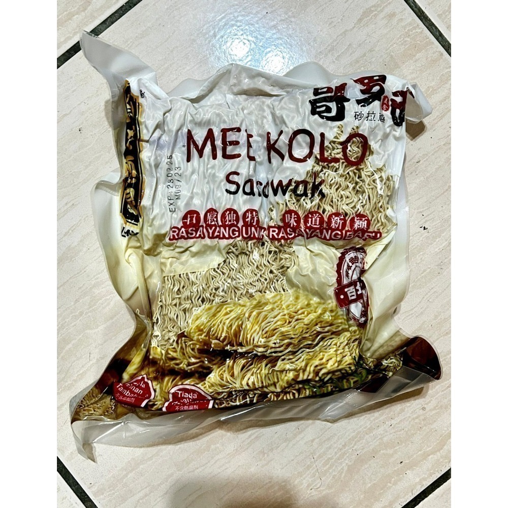 LJMX 劉家麵線 乾撈醬 哥羅面 Kolo Mee 400g 馬來西亞美食特產-細節圖2