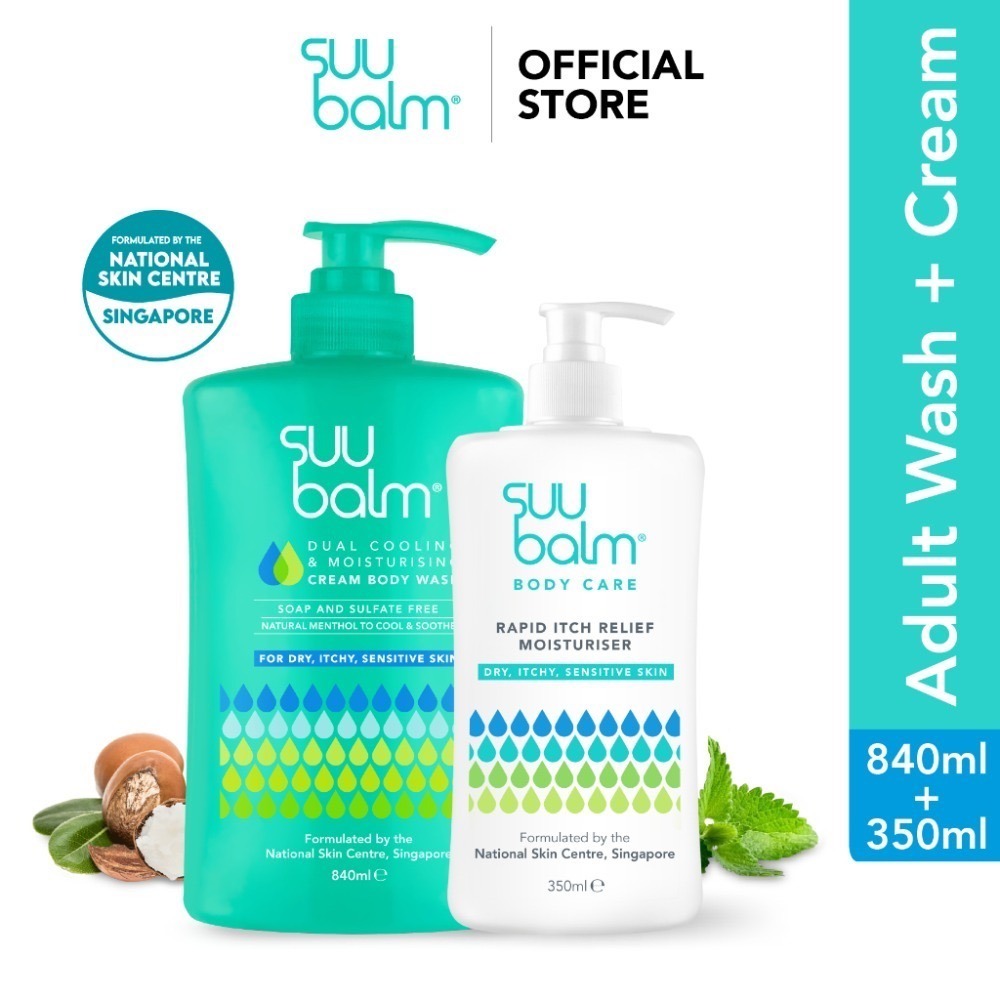 SUU BALM 保濕霜 乳霜 沐浴乳 75ML 350ML 420ML 效期2026-規格圖6