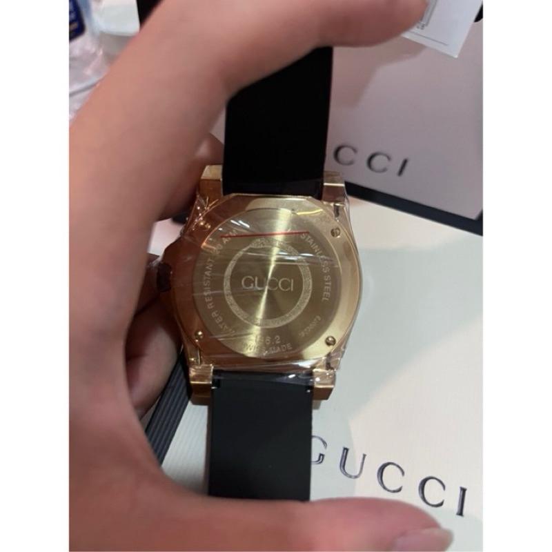 Gucci 金蛇 中性錶 矽膠錶帶 保證正品 ✅-細節圖3