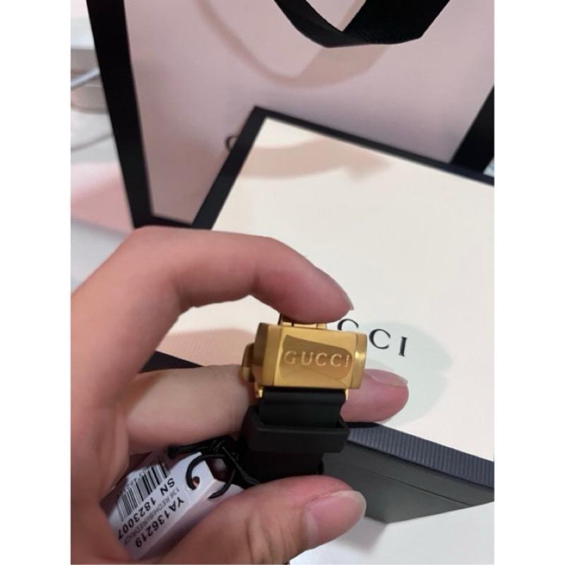 Gucci 金蛇 中性錶 矽膠錶帶 保證正品 ✅-細節圖5