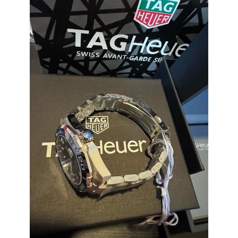 TAG Heuer Aquaracer 泰格豪雅 競濳者系列 藍面鋼錶帶 濳水機械錶 🔥-細節圖3