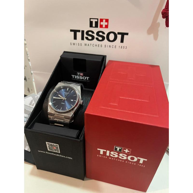 Tissot PRX 鋼錶帶 石英錶 黑/藍/綠/白金 四色可選✅-細節圖5