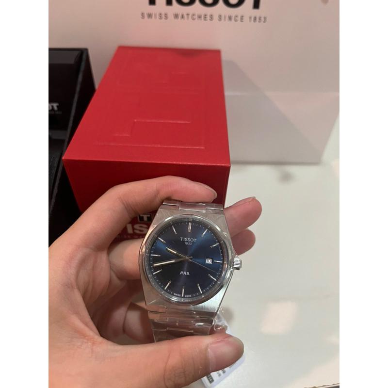 Tissot PRX 鋼錶帶 石英錶 黑/藍/綠/白金 四色可選✅-細節圖6