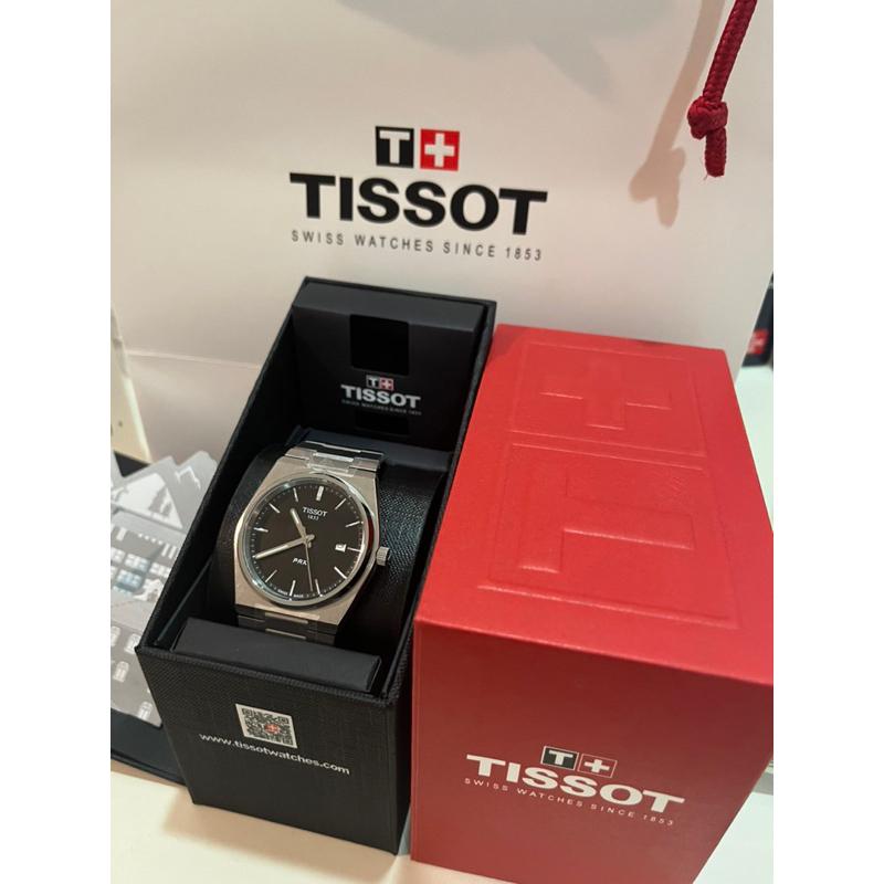 Tissot PRX 鋼錶帶 石英錶 黑/藍/綠/白金 四色可選✅-細節圖7