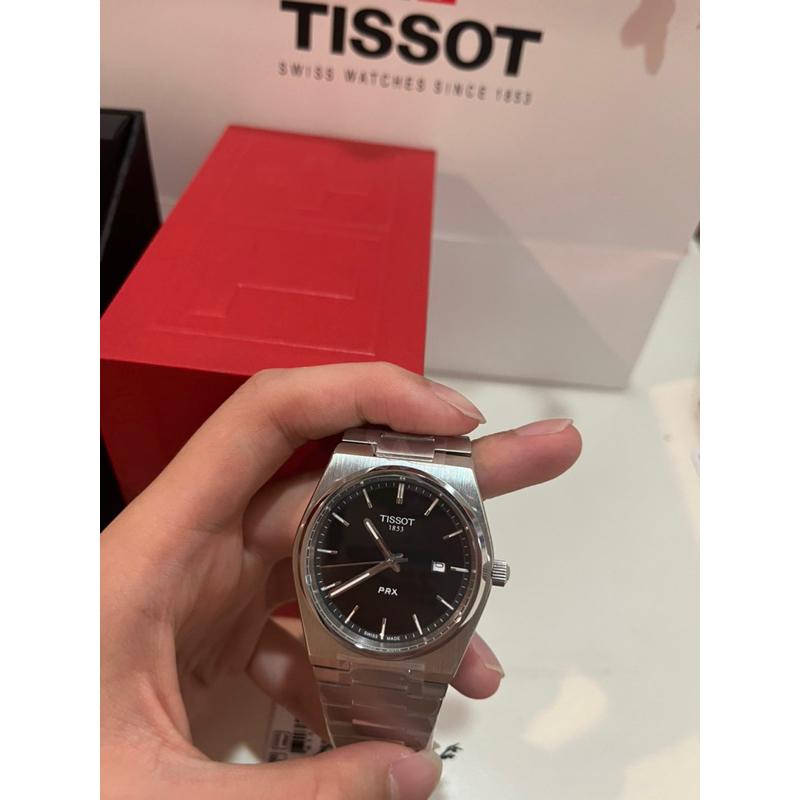 Tissot PRX 鋼錶帶 石英錶 黑/藍/綠/白金 四色可選✅-細節圖8