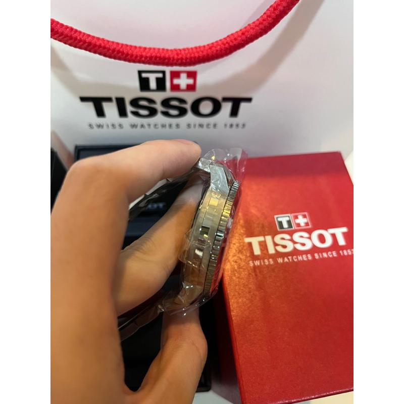 Tissot seastar 1000 黑面 三眼石英錶 鋼錶帶/矽膠錶帶 兩種可選 ✅-細節圖5