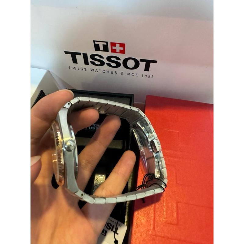 Tissot PRX 金框藍面配色 機械錶 鋼錶帶✨-細節圖3