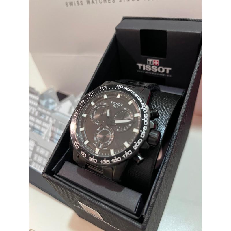 Tissot Supersport Chrono 黑武士 三眼石英錶 ❤️-細節圖2