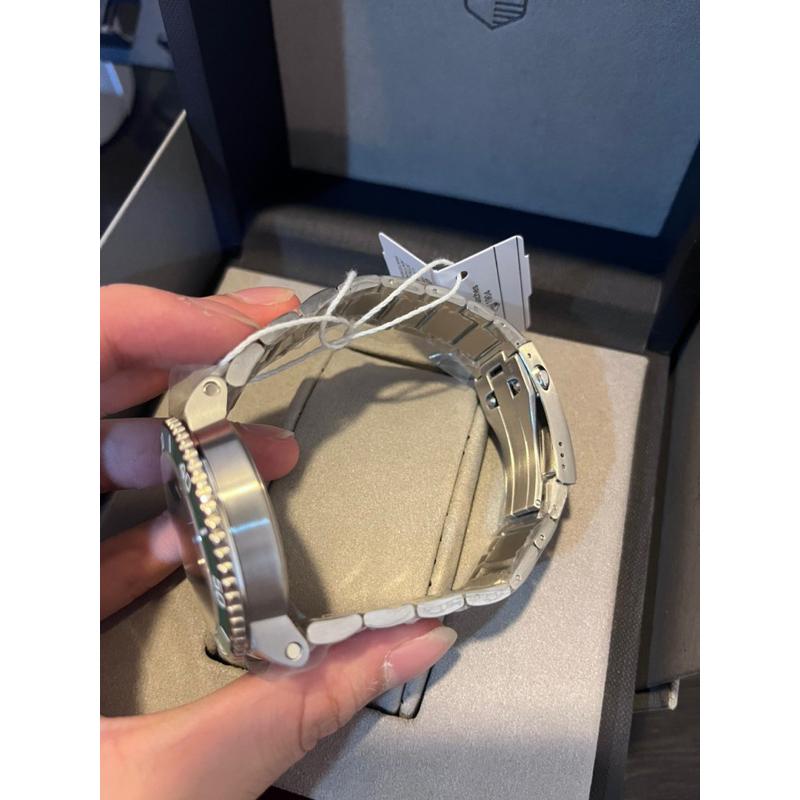 Oris 時間之海 綠面 鋼錶帶 機械錶 背後鏤空設計 全新正品🔥-細節圖7