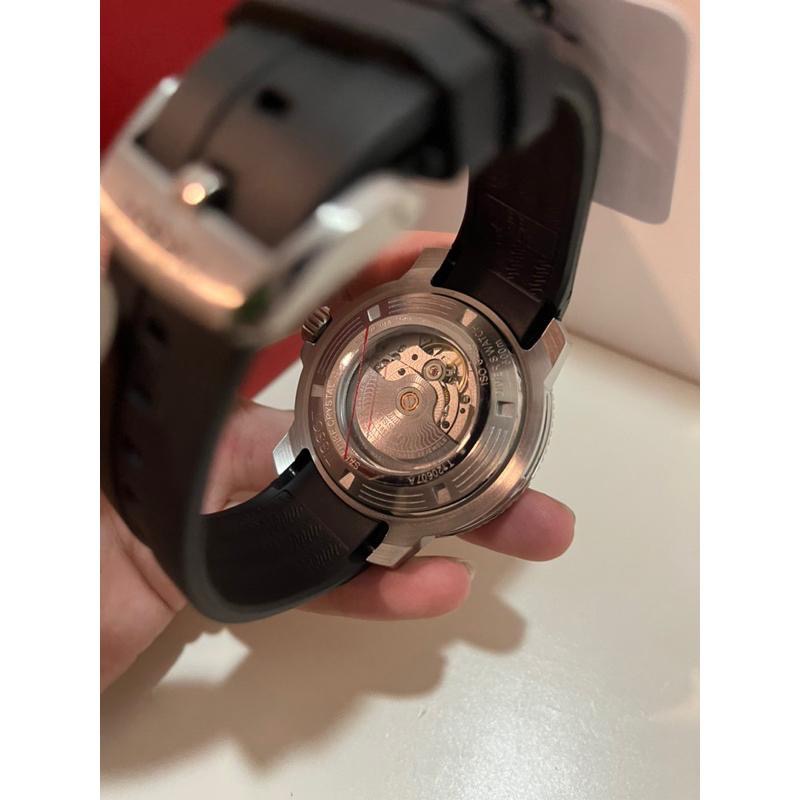 Tissot seastar 2000 黑金款配色 機械錶 保證正品  🔥-細節圖3