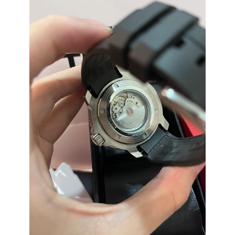 Tissot seastar 2000 黑海浪款 機械錶 矽膠錶帶 ✅-細節圖3