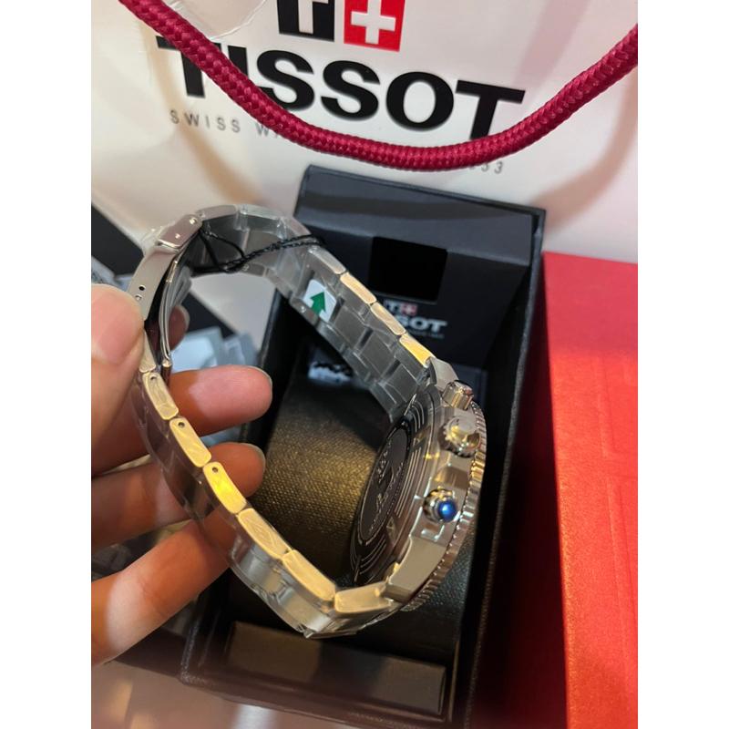 天梭海洋之星 1000 三眼藍面 鋼帶/矽膠錶帶 兩種可選📣-細節圖5