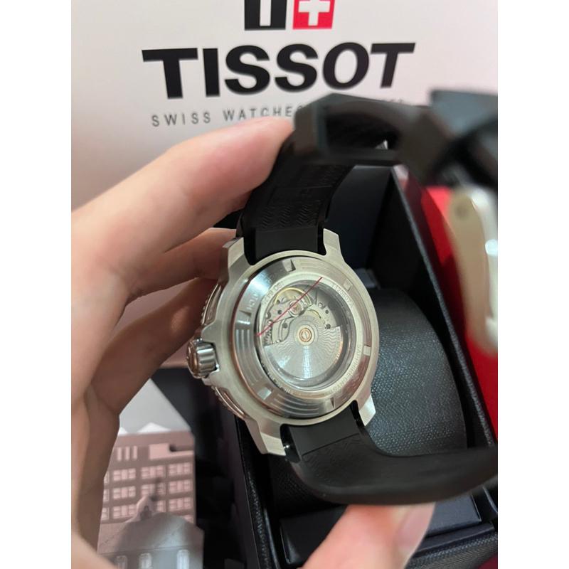Tissot seastar 2000 深藍款 機械錶 矽膠錶帶 現貨一隻 當天出貨🔥-細節圖3