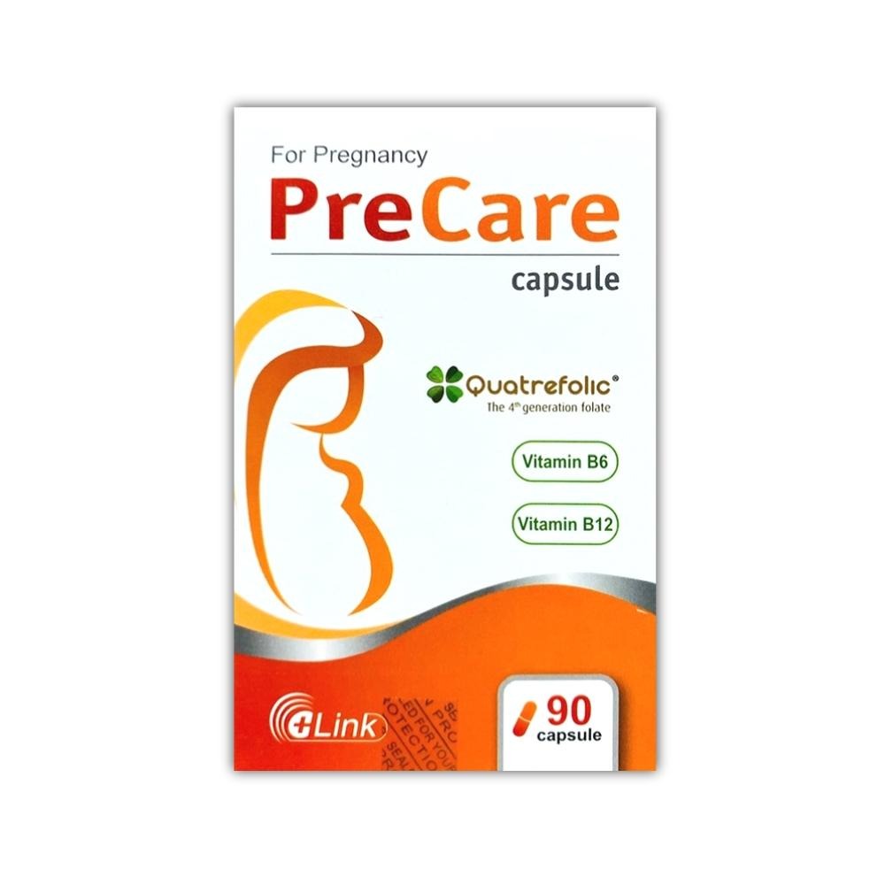 【滿額免運】PreCare 安韻膠囊 90粒 活性葉酸 維生素B6 B12【新宜安中西藥局】-細節圖2