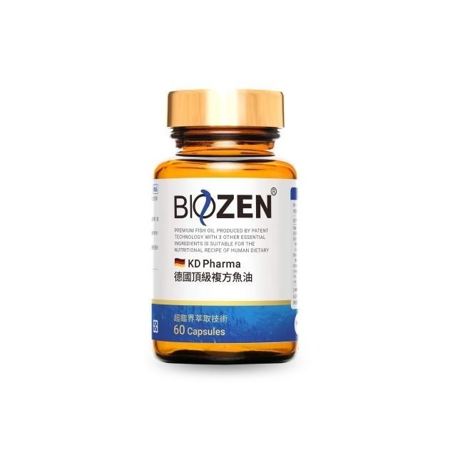 【滿額免運】買三送一 貝昇 德國頂極複方魚油 60粒/瓶 魚油 蝦紅素 穀維素 芝麻素 抗氧化劑【新宜安中西藥局】-細節圖2