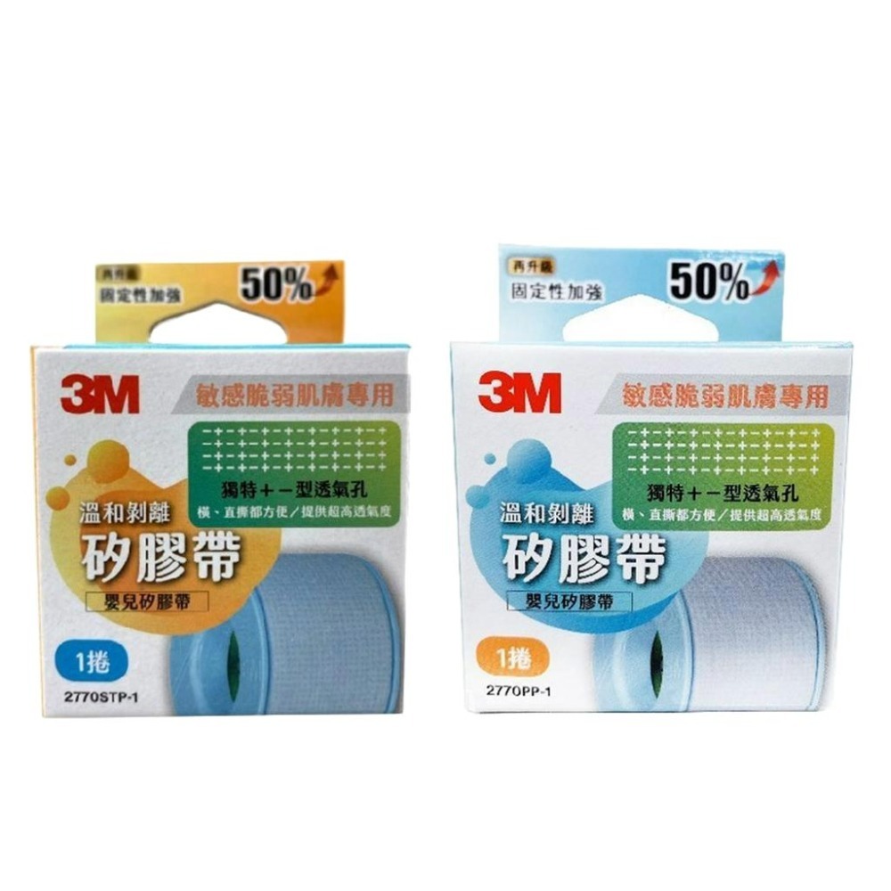 【滿額免運】3M Nexcare 溫和剝離矽膠帶 1吋 1.37m / 5m 矽膠帶 透氣膠帶【新宜安中西藥局】-細節圖2