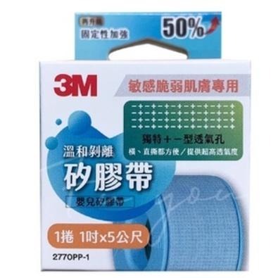 【滿額免運】3M Nexcare 溫和剝離矽膠帶 1吋 1.37m / 5m 矽膠帶 透氣膠帶【新宜安中西藥局】-細節圖4