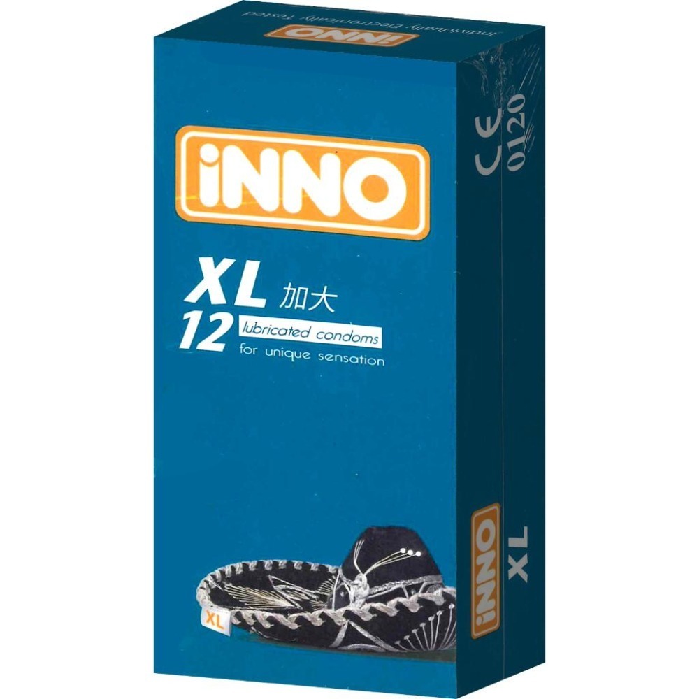 【滿額免運】INNO 茵諾衛生套 保險套 三段式顆粒螺紋/螺紋/XL加大【新宜安中西藥局】-細節圖5