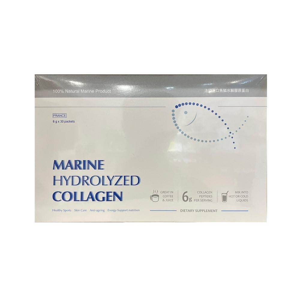 【滿額免運】維格 海法魚鱗膠原蛋白 6g x 30包 膠原蛋白粉 水解膠原蛋白【新宜安中西藥局】-細節圖2