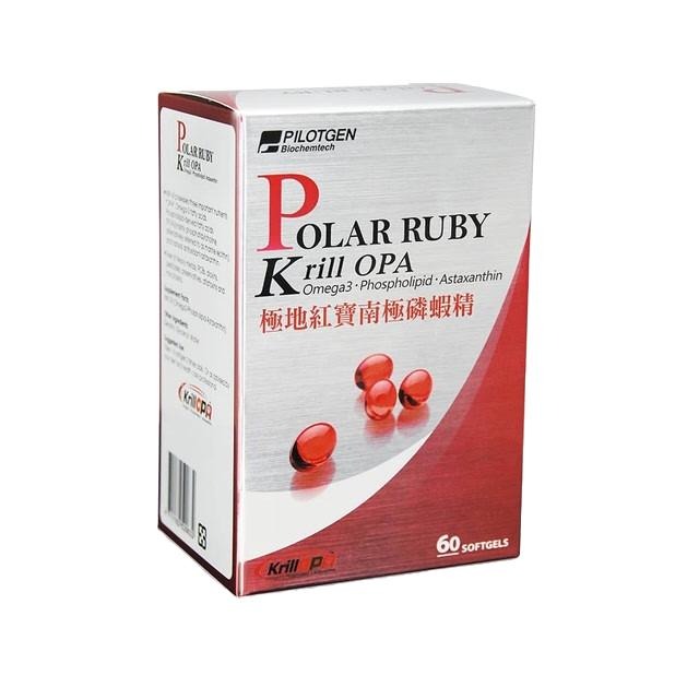 【滿額免運】派特健 極地紅寶南極磷蝦精 30粒 / 60粒 Polar Ruby【新宜安中西藥局】-細節圖2