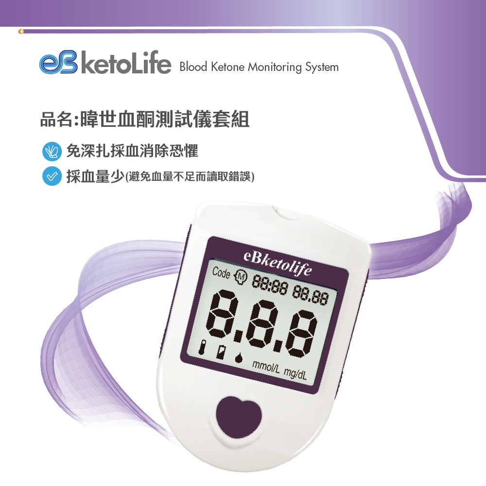 【滿額免運】eBmonitor醫必 eBketolife血酮機套組 1組【新宜安中西藥局】-細節圖4