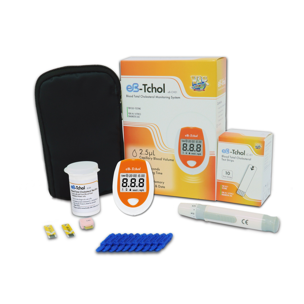 【滿額免運】eBmonitor醫必 eB-Tchol膽固醇測試儀套組 1組【新宜安中西藥局】-細節圖3
