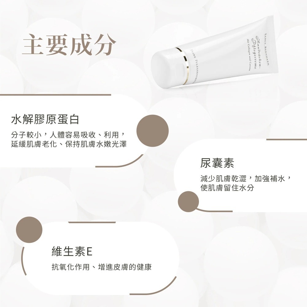 【滿額免運】Sanct Bernhard 聖伯納德 膠原蛋白全效霜 100ml/瓶 德國天然草本 【新宜安中西藥局】-細節圖5