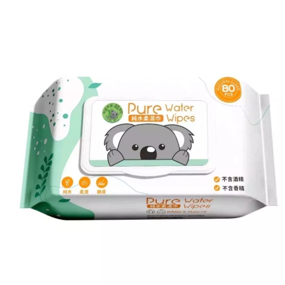 ⚡台灣現貨⚡嬰兒潔膚濕巾 掀蓋80抽 純水柔濕巾 濕紙巾 柔濕巾 純水濕紙巾 嬰兒柔濕巾 嬰兒濕紙巾 抽取式濕紙巾-規格圖6