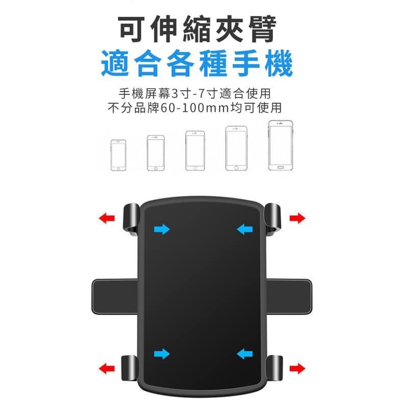 ⚡台灣現貨⚡汽車儀表板手機架 車用手機架 手機架 手機支架 汽車手機支架 導航架 遮陽擋板 後視鏡 多功能支架-細節圖7