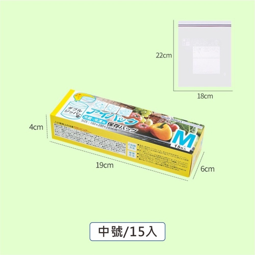 ⚡台灣現貨⚡保鮮袋 密封保鮮袋 【雙重夾鏈+加厚密封】 夾鏈袋 密封袋 食物保鮮袋 分裝袋 蔬果分裝 透明食品收納袋-細節圖7