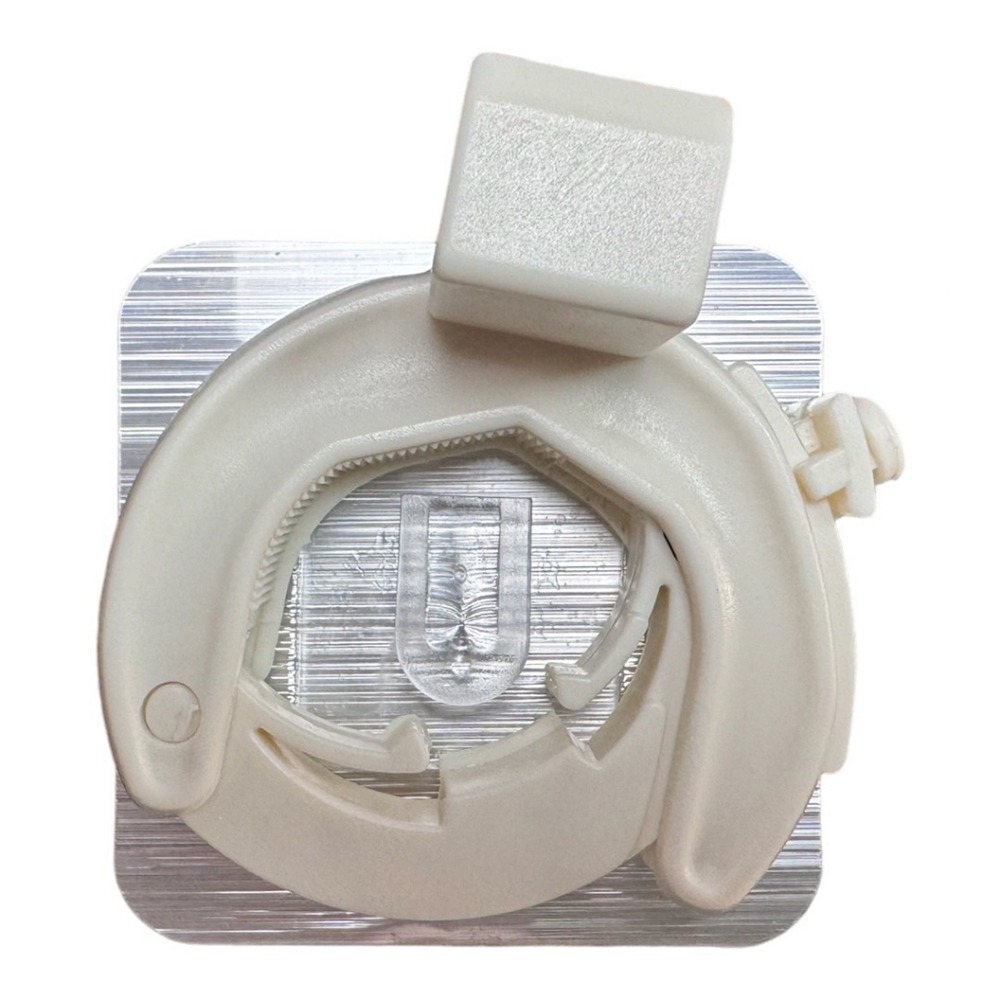 ⚡台灣現貨⚡新一代吸壁式沐浴乳掛架 拖把架 免打孔夾扣 牆壁收納架 掛架 夾式架子-規格圖7