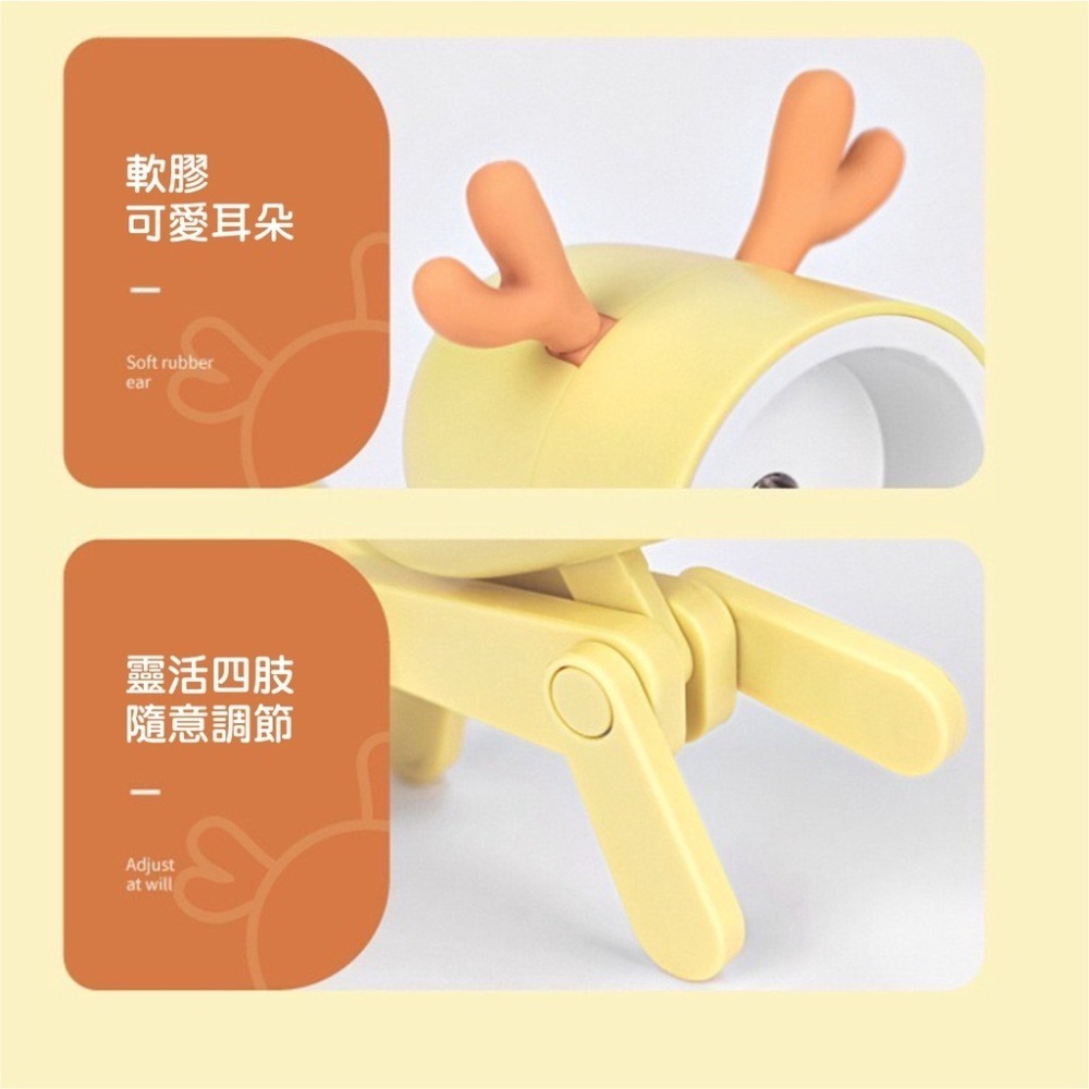 ⚡台灣現貨⚡可愛萌寵迷你小夜燈 床頭燈 護眼迷你燈 隨身燈 迷你小燈 USB小燈 宿舍燈 夜燈 USB夜燈 暖光燈-細節圖6