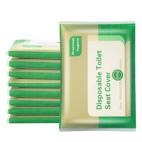 ⚡台灣現貨⚡可溶水拋棄式馬桶便紙-10片 一次性馬桶座墊紙 拋棄式馬桶座墊 一次性拋棄式馬桶坐墊 一次性馬桶墊-細節圖2