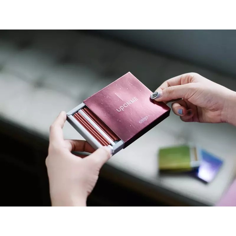 ⚡台灣現貨⚡台灣製 UPONME頂級精油線香-療癒系線香20入 保加利亞玫瑰 薰衣草 特級依蘭 楠木 楓木-細節圖3