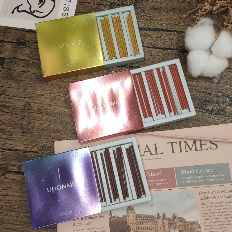 ⚡台灣現貨⚡台灣製 UPONME頂級精油線香-療癒系線香20入 保加利亞玫瑰 薰衣草 特級依蘭 楠木 楓木-細節圖7