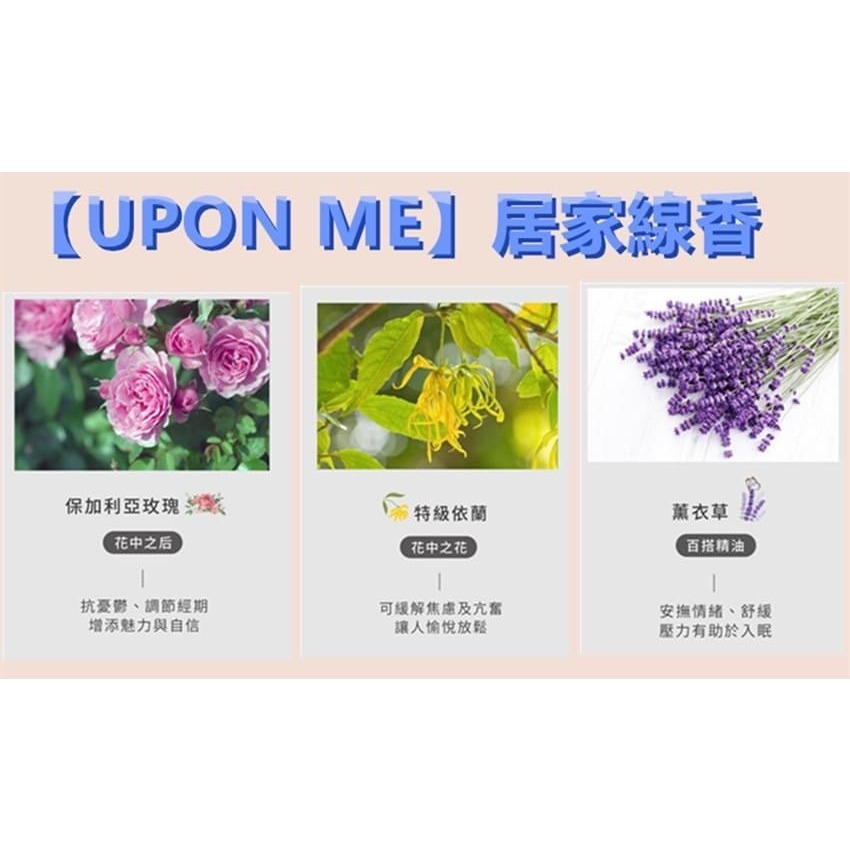 ⚡台灣現貨⚡台灣製 UPONME頂級精油線香-療癒系線香20入 保加利亞玫瑰 薰衣草 特級依蘭 楠木 楓木-細節圖8