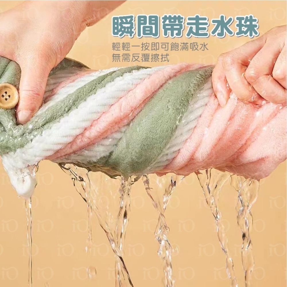 ⚡台灣現貨⚡雙層加厚乾髮帽 珊瑚絨乾髮帽 瞬吸水 二用乾髮帽 速乾髮帽 擦髮帽 超吸水 速乾神器-細節圖5