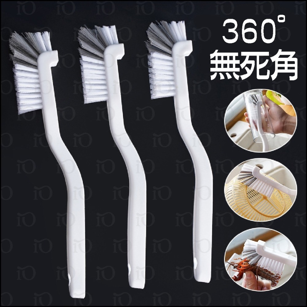 ⚡爆款新品⚡L直角清潔刷 多功能清潔刷 流理台水槽刷 水槽刷 刷子 直角刷 排水口 磁磚 細縫 排水口L型清潔刷 L刷-細節圖3