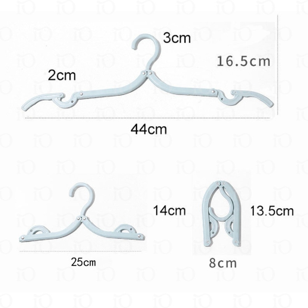 ⚡旅行必備⚡魔術旅行折疊衣架 旅行衣架 曬衣架 晾衣架 收納衣架 衣架 防滑衣架 折疊衣架  簡易衣架 魔術衣架 掛衣-細節圖9