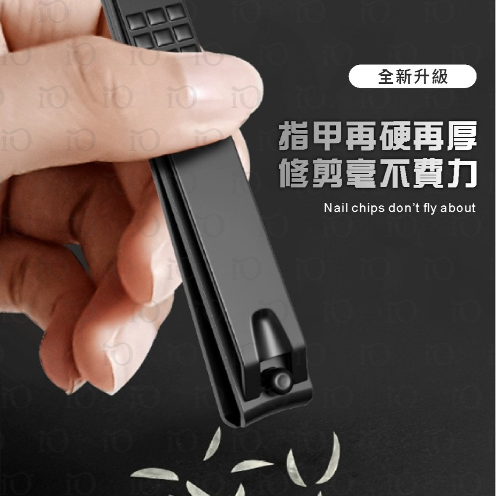 ⚡台灣現貨⚡不鏽鋼指甲剪 指甲剪 指甲刀 黑色 指甲鉗 美甲 修甲 指甲 美甲 工具 可洛萌 指甲剪-細節圖6